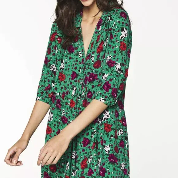 Green Pascou Dress from ba&sh - Picture 2 of 9